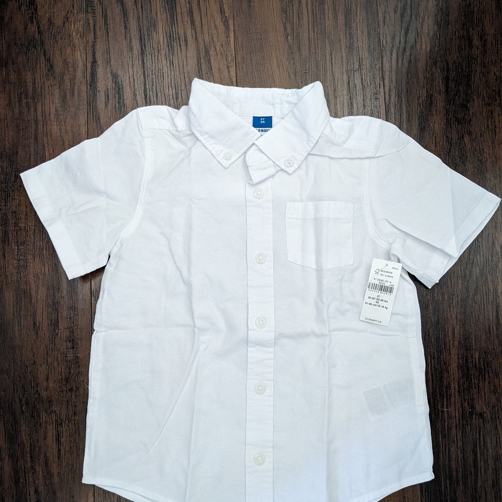 Classic White Boys Shirt